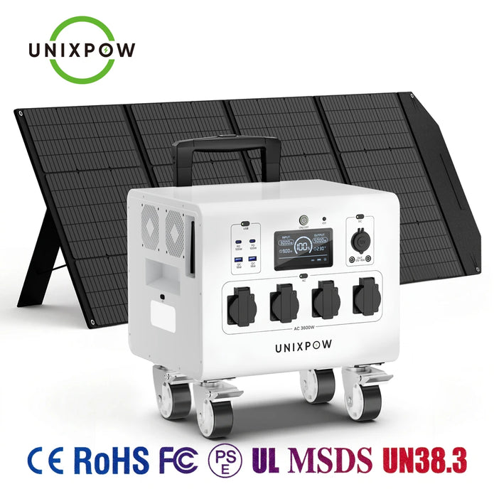 3600W Solar Generator | Off-Grid Solar Generator