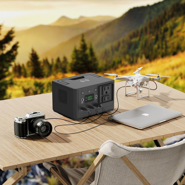 UNIX DPS-150S 150W 96Wh Lithium Iron Phosphate Wireless Charging Portable Power Station with PD 100W Fast Charging Output, Ideal for Outdoor Camping and Home Emergency Use