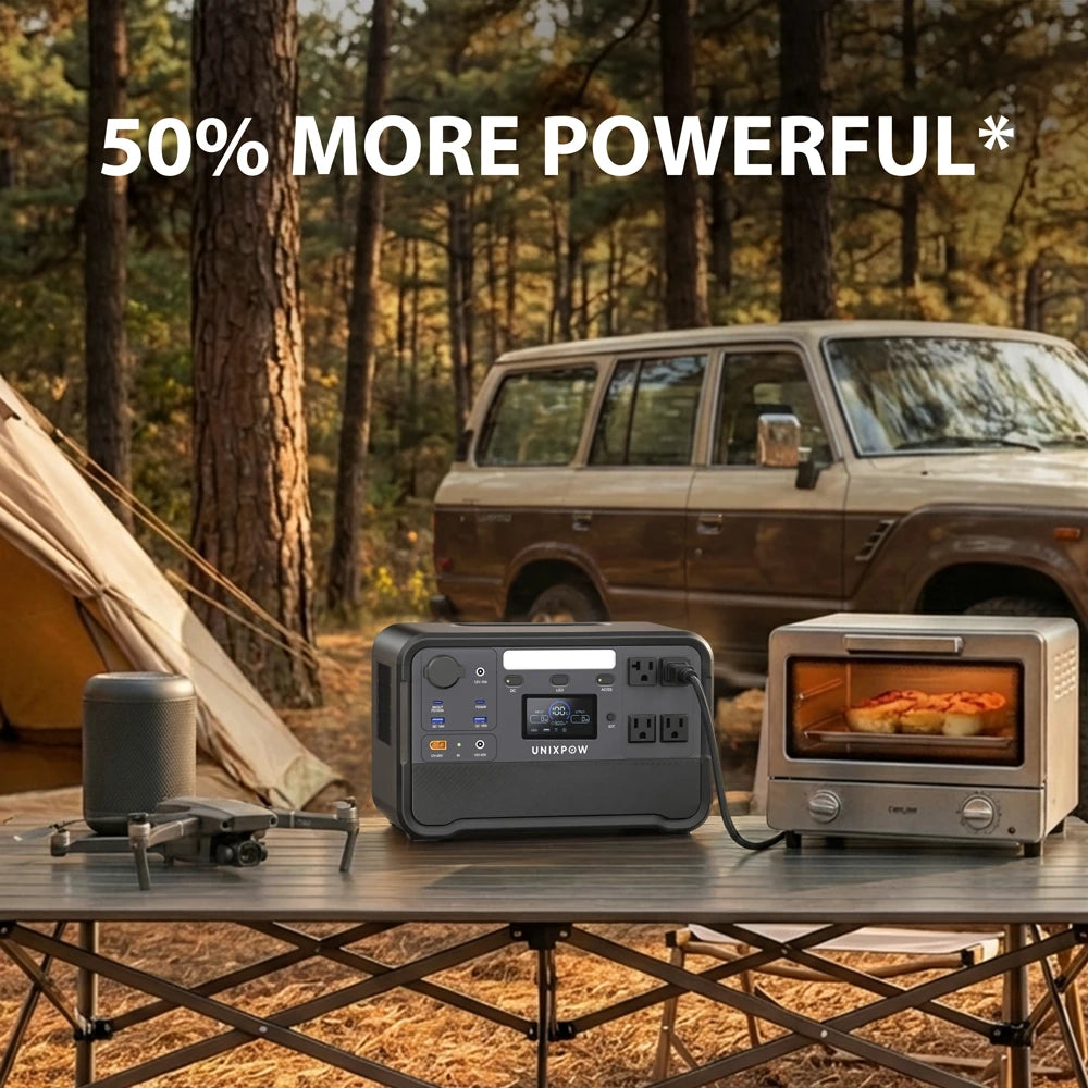 UNIXPOW DPS-1200 1200W portable power station for RV
