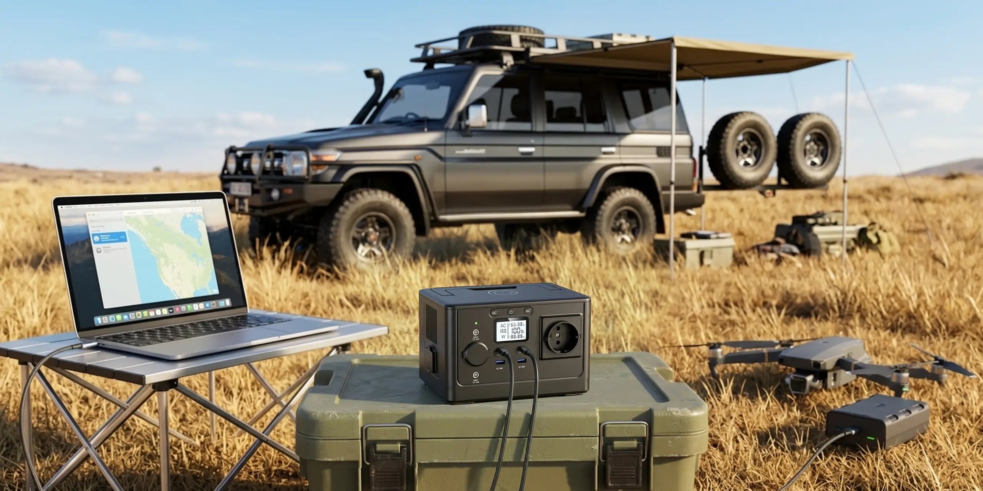portable power station for camping