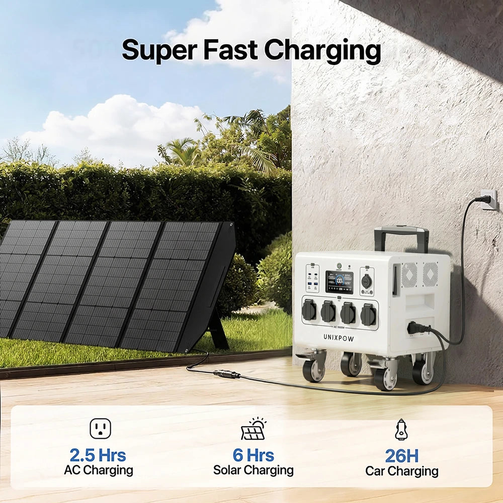 UNIXPOW DPS-3600 3600W solar generator